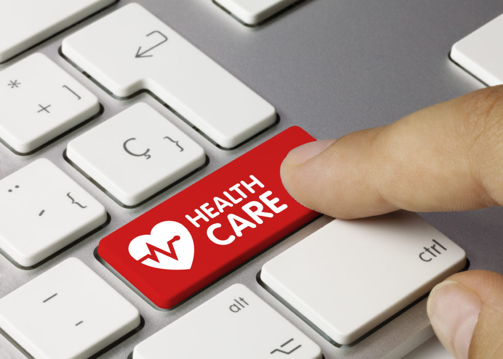 Health care. Keyboard